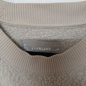Everlane The Renew Fleece Raglan Sweatshirt size M